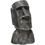 Decoratie Moai Grijs Beeld