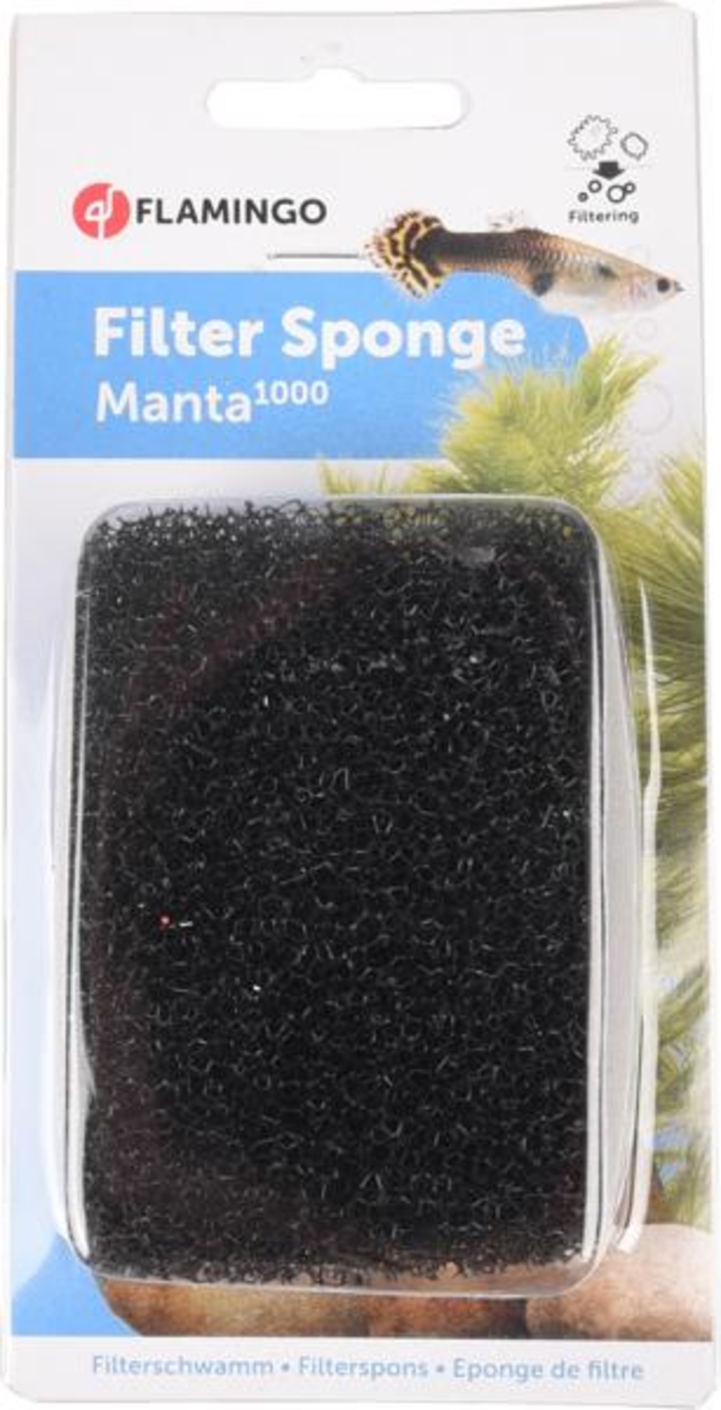 Flamingo Filter sponge Manta Black