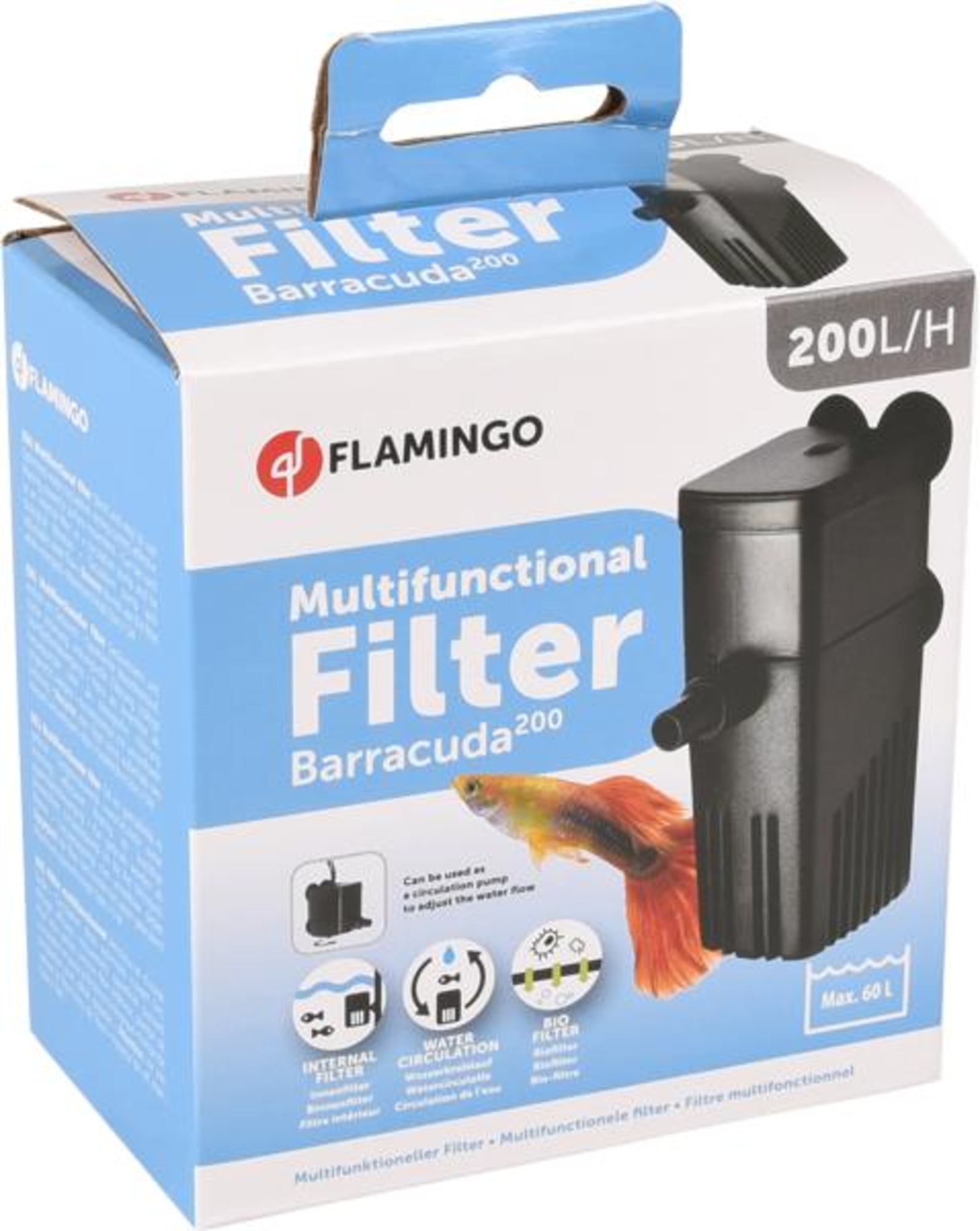 Flamingo Multi filter Barracuda Black
