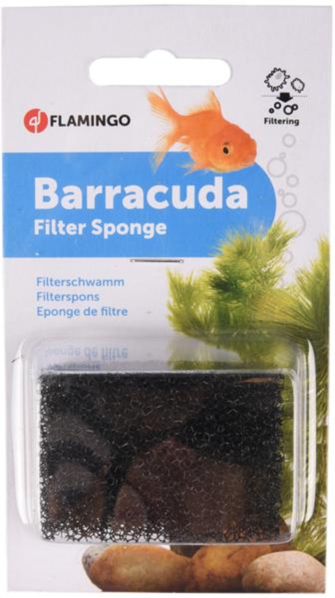 Flamingo Filter sponge Barracuda Black