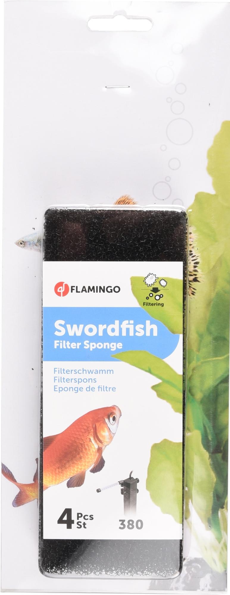 Flamingo Filter sponge Swordfish Black