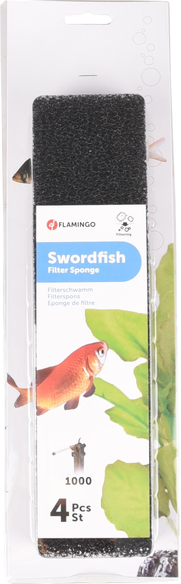 Flamingo Filter sponge Swordfish Black