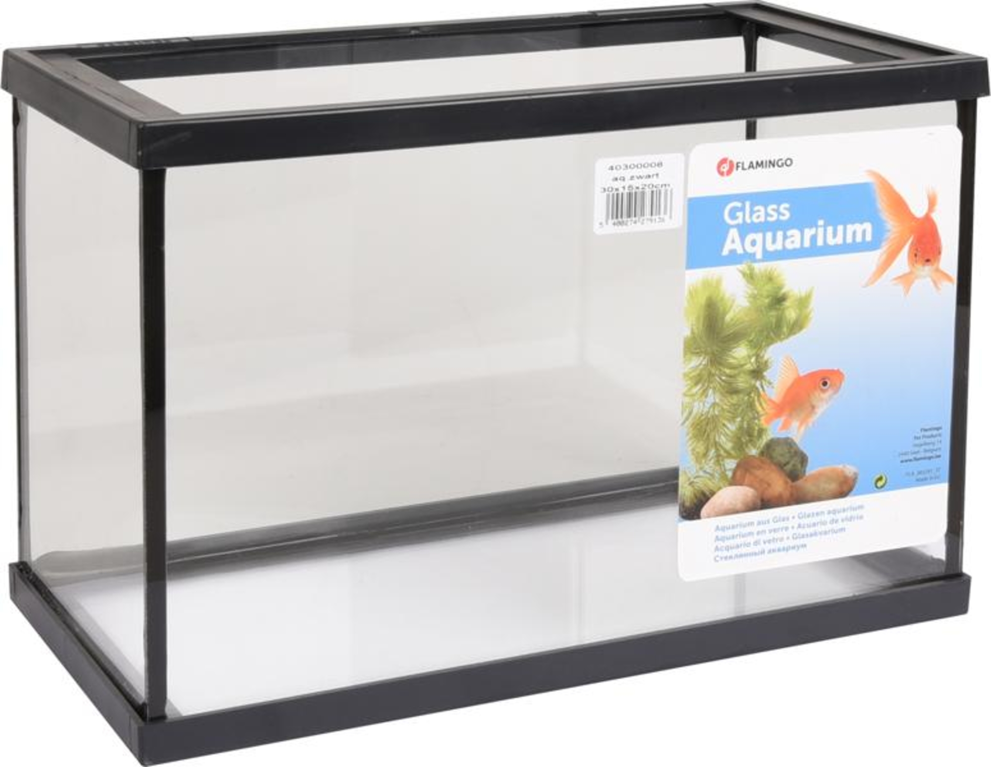 Flamingo Aquarium Full glass