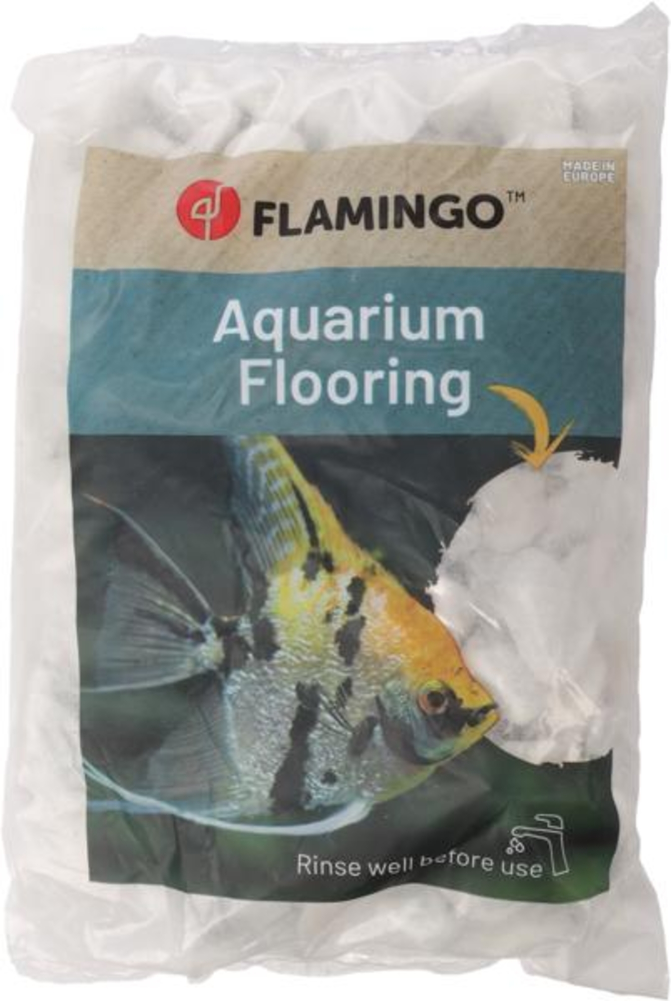 Flamingo Piedra decorativa Steno Grueso Blanco