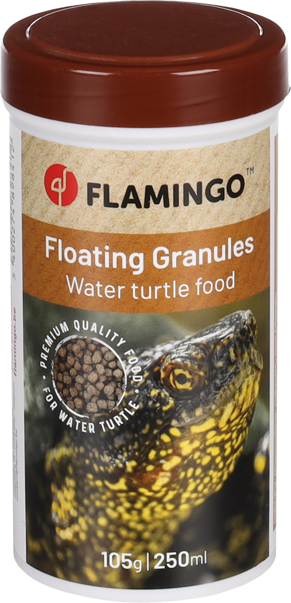 Flamingo Food Turtle Brown