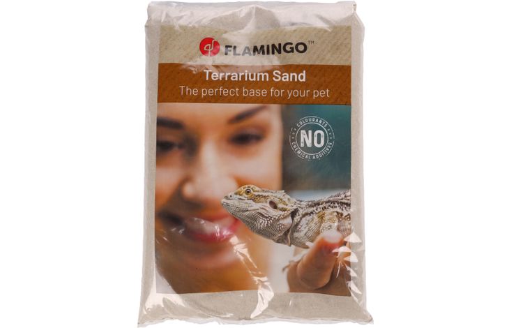 Flamingo Terrariumzand Coast Wit