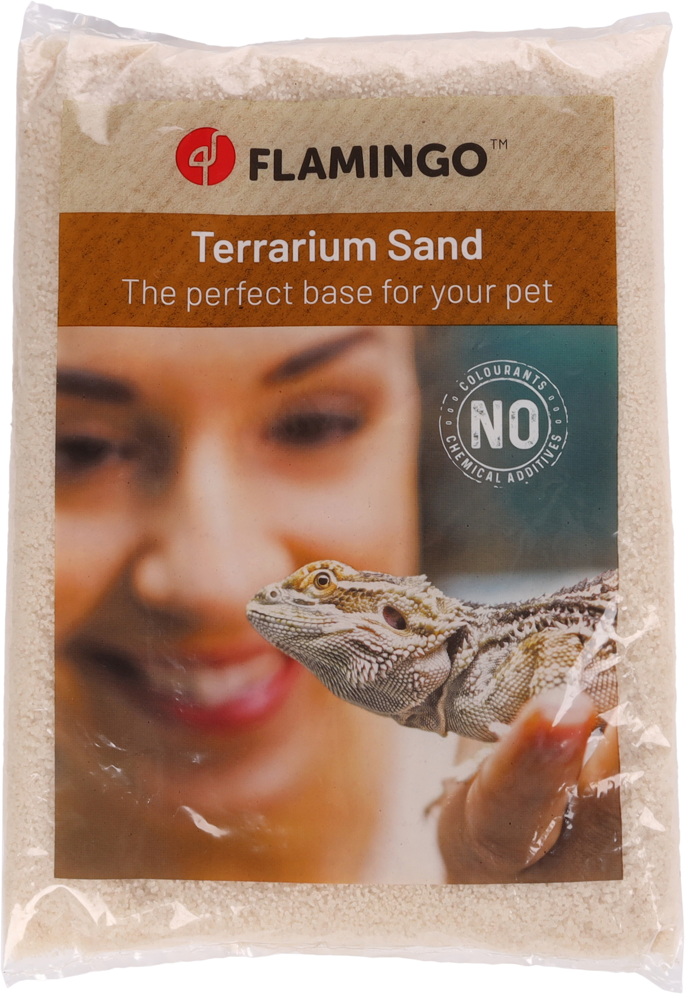 Flamingo Terrarium sand Caviar White