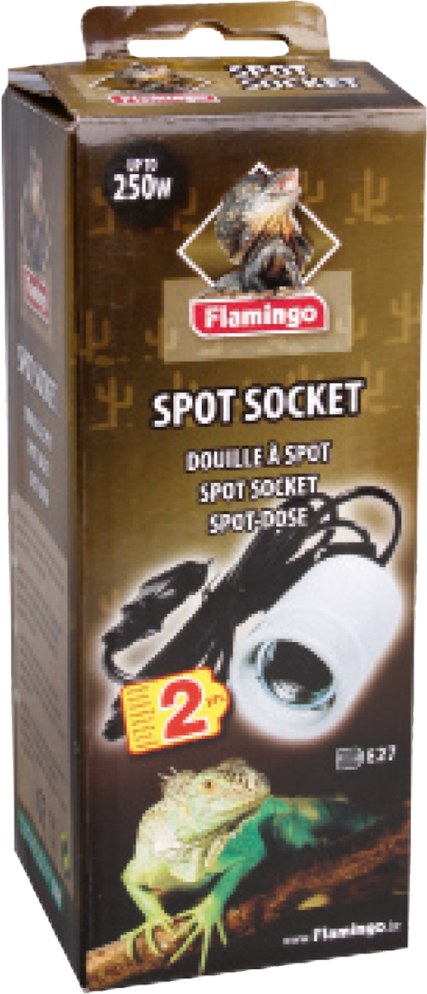 Flamingo Lamp holder White Black