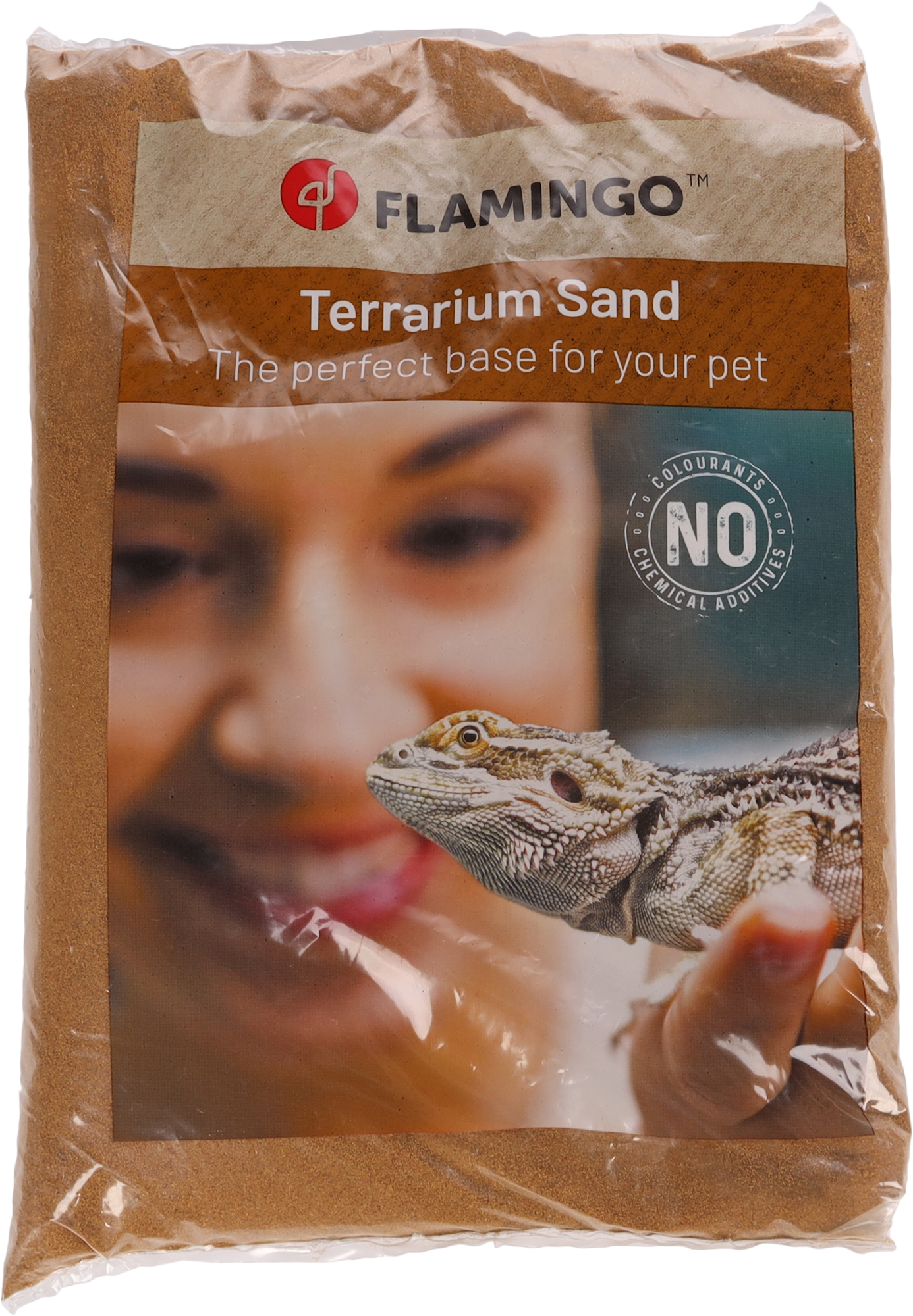 Flamingo Terrarium sand Kalahari Brown