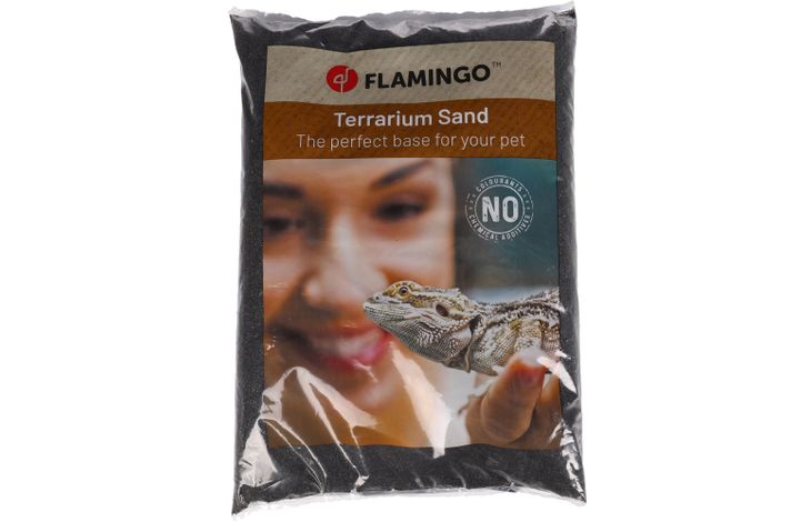 Flamingo Terrariumzand Grotto Zwart