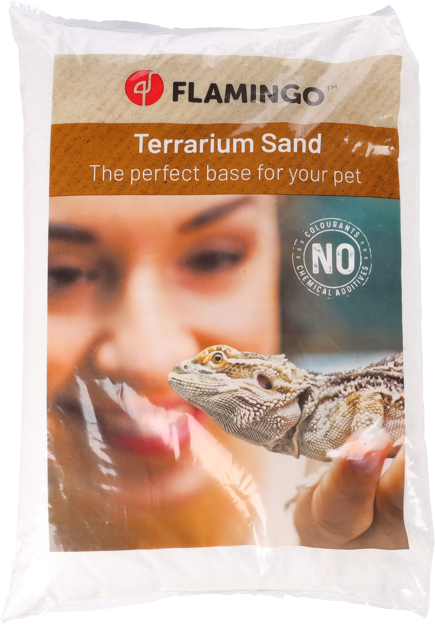Flamingo Terrarium sand Glacier White