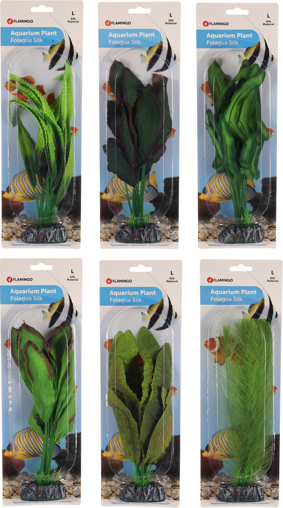 Flamingo Decorazione Congo Verde Pianta