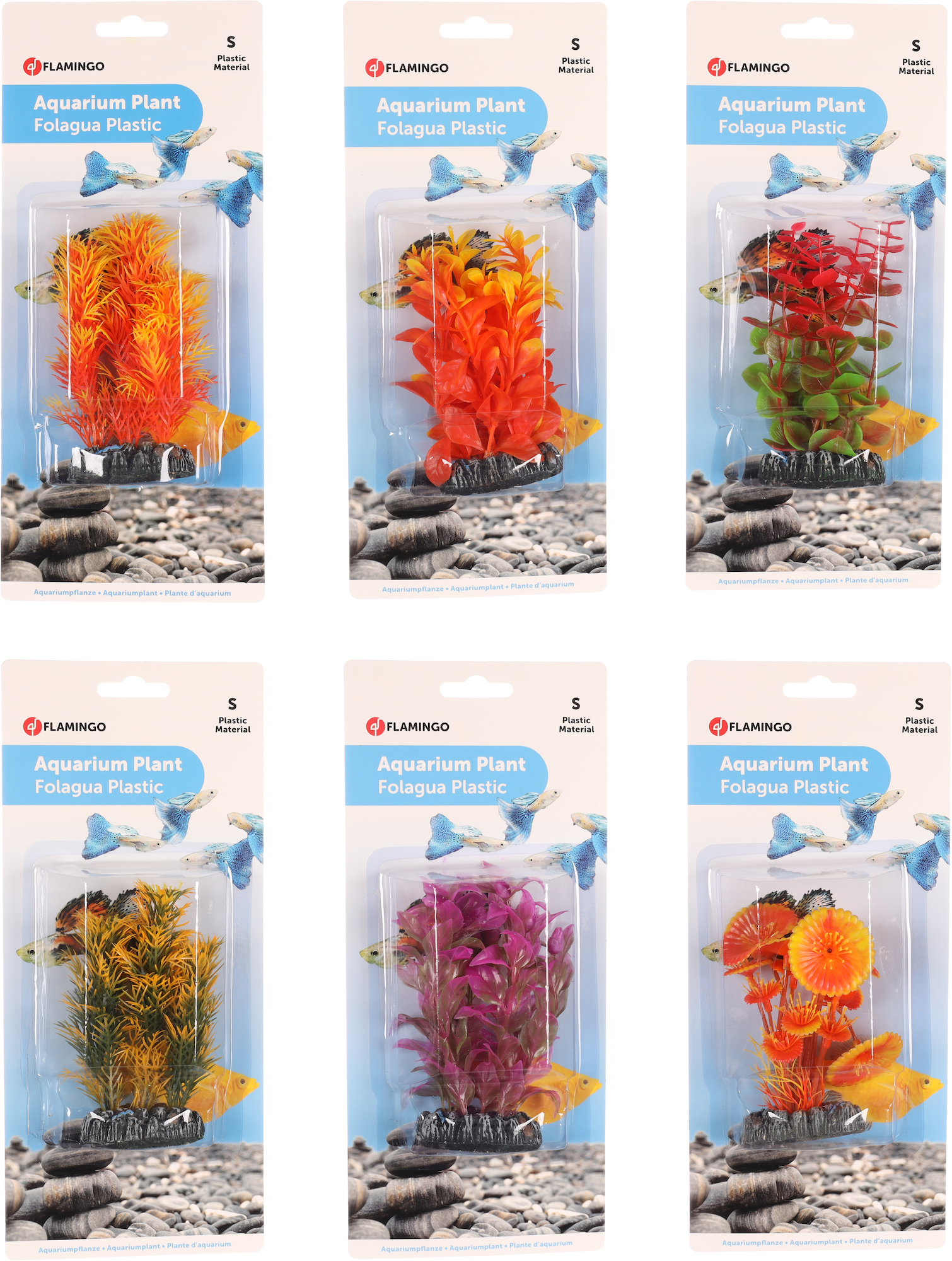 Flamingo Decoration Cuba Orange Plant