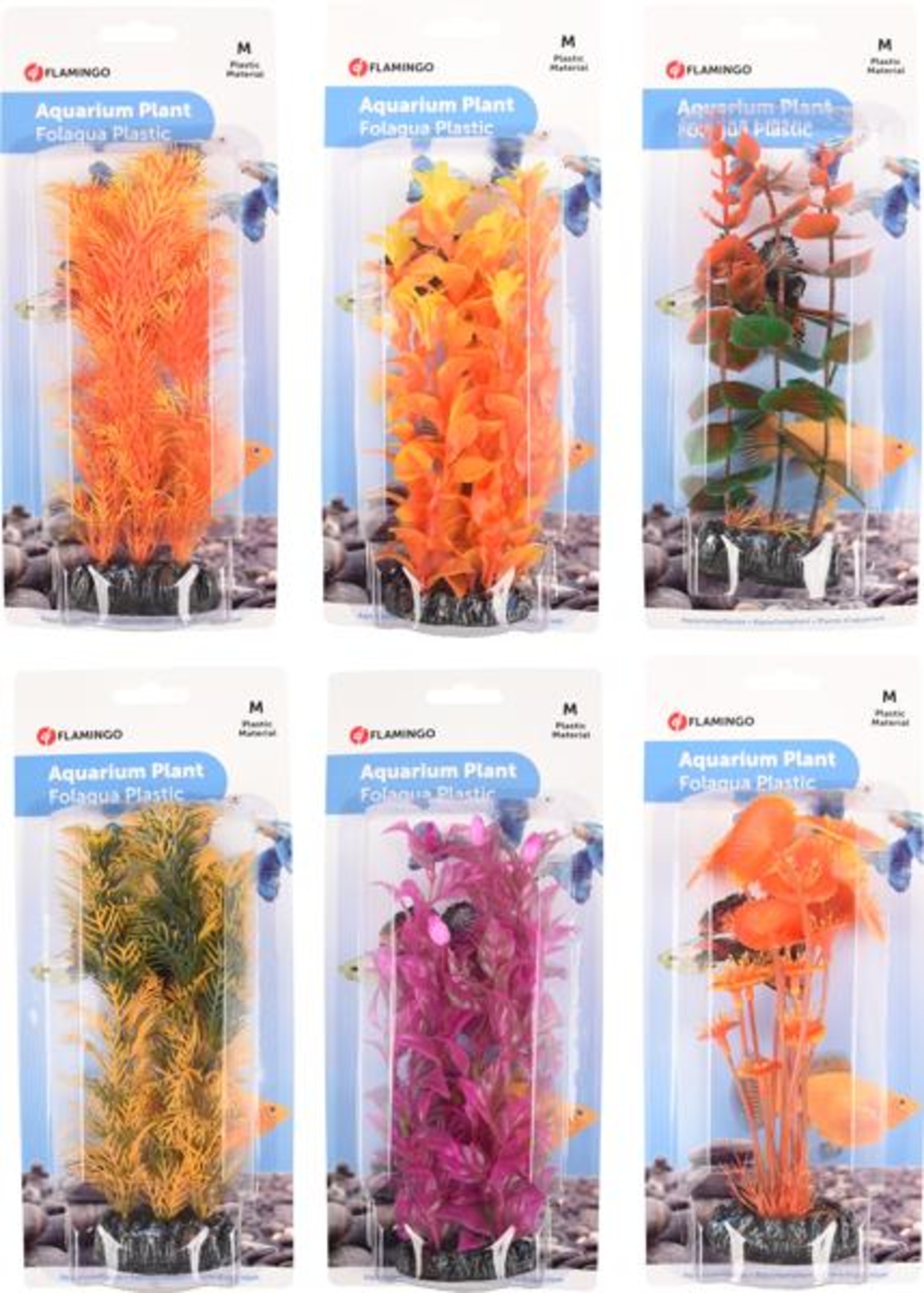 Flamingo Decoration Cuba Orange Plant