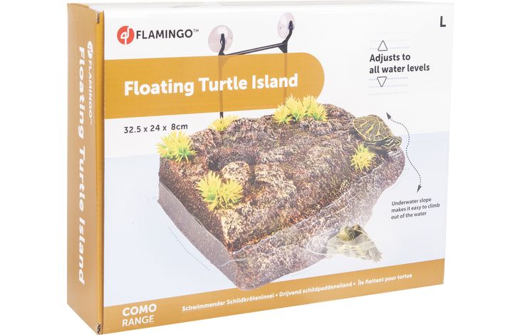 Flamingo Decoratie Como Bruin Eiland Plant