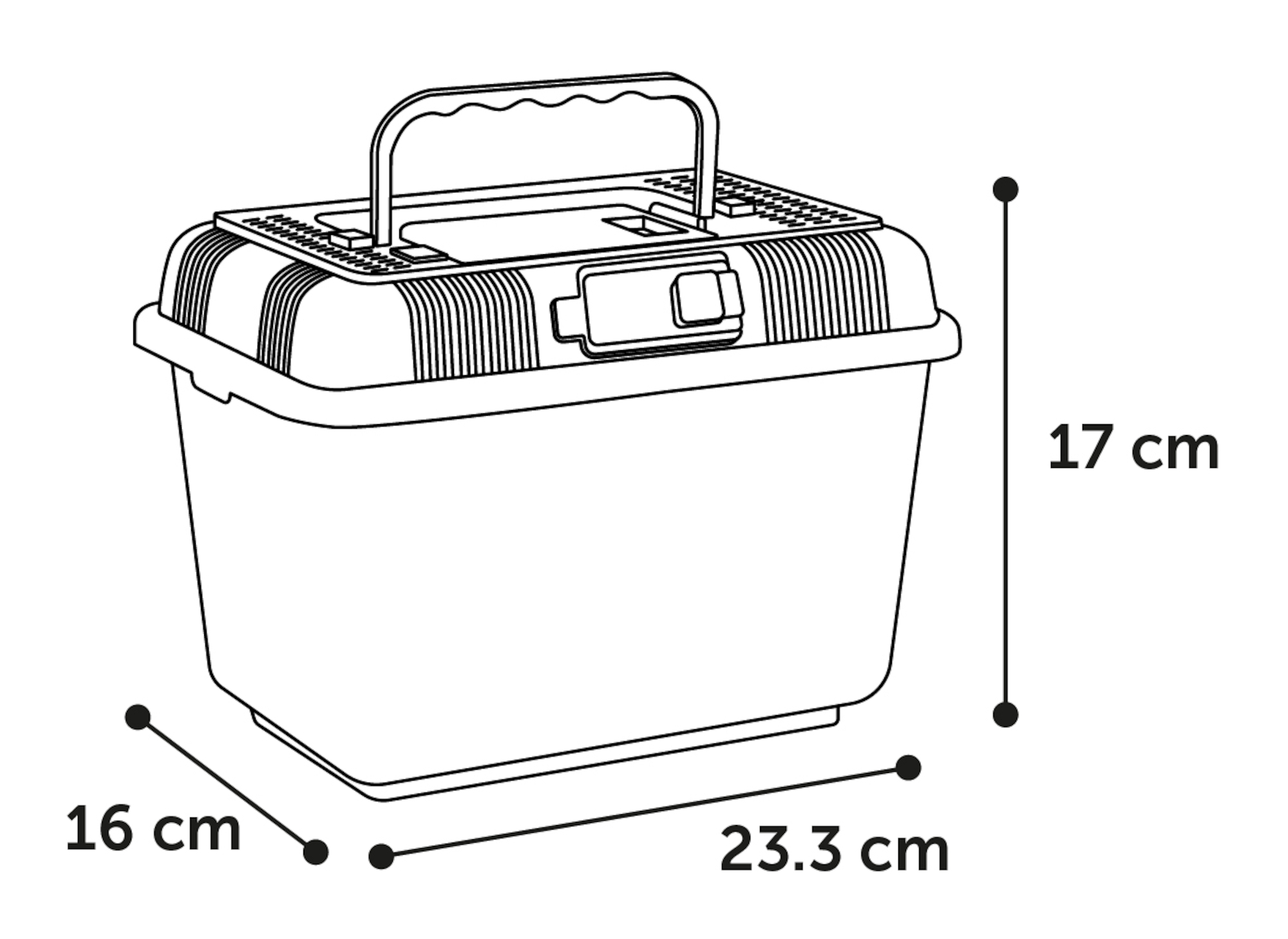 Flamingo Aquarium Goldie Schwarz