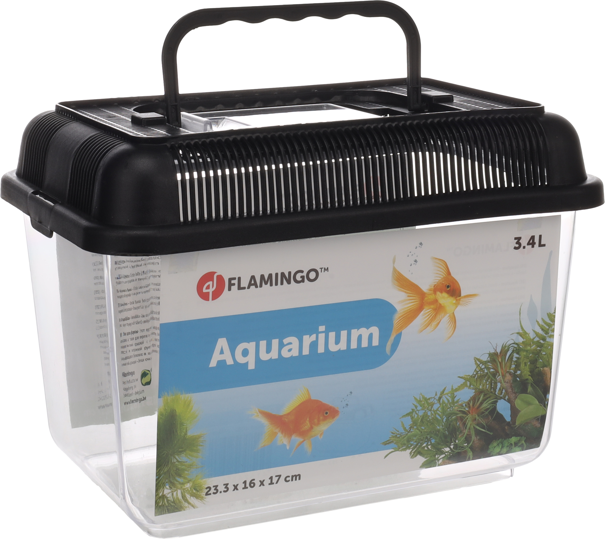 Flamingo Aquarium Goldie Schwarz