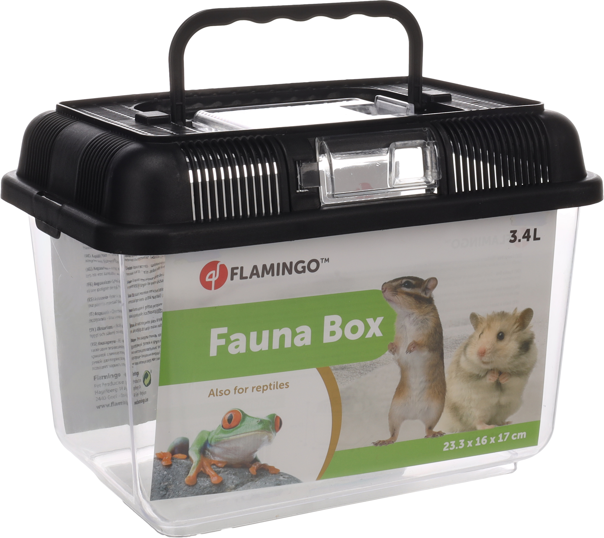 Flamingo Aquarium Goldie Schwarz