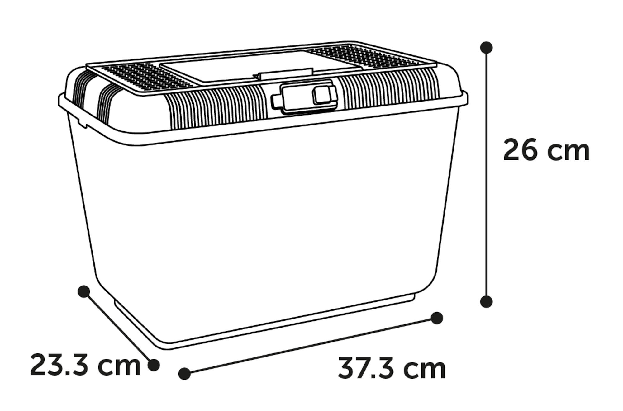 Flamingo Aquarium Goldie Black