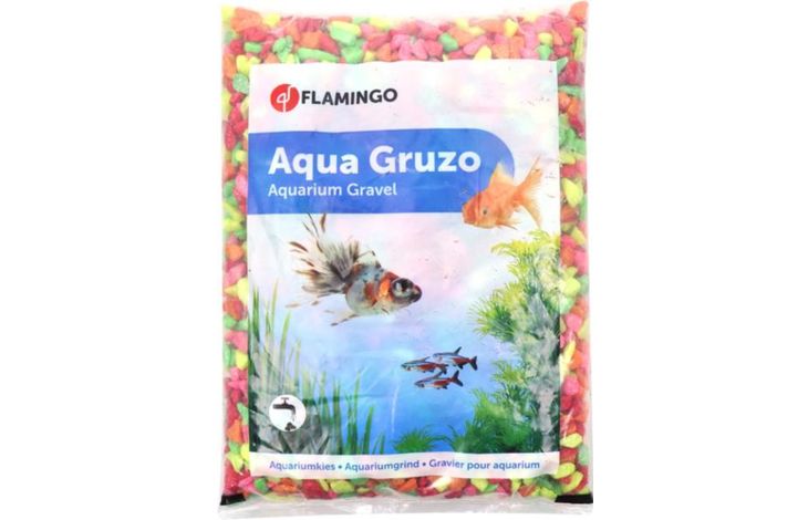 Flamingo Gravel Neon glitter Fluo yellow Fluo green Fluo orange Fluo red Fluo pink