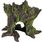 Decoratie Moza Groen Boomstronk