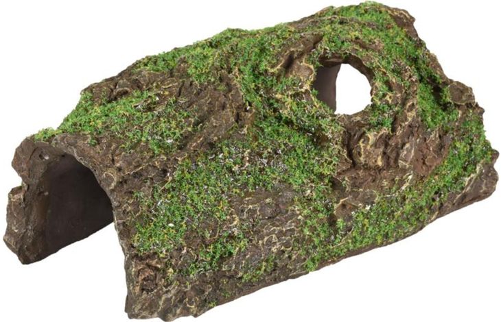 Flamingo Dekoration Moza Grün Baumrinde