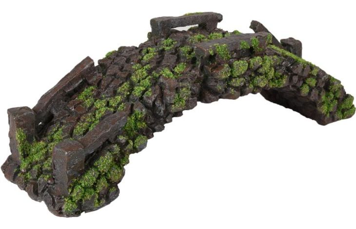 Flamingo Dekoration Moza Braun Brücke