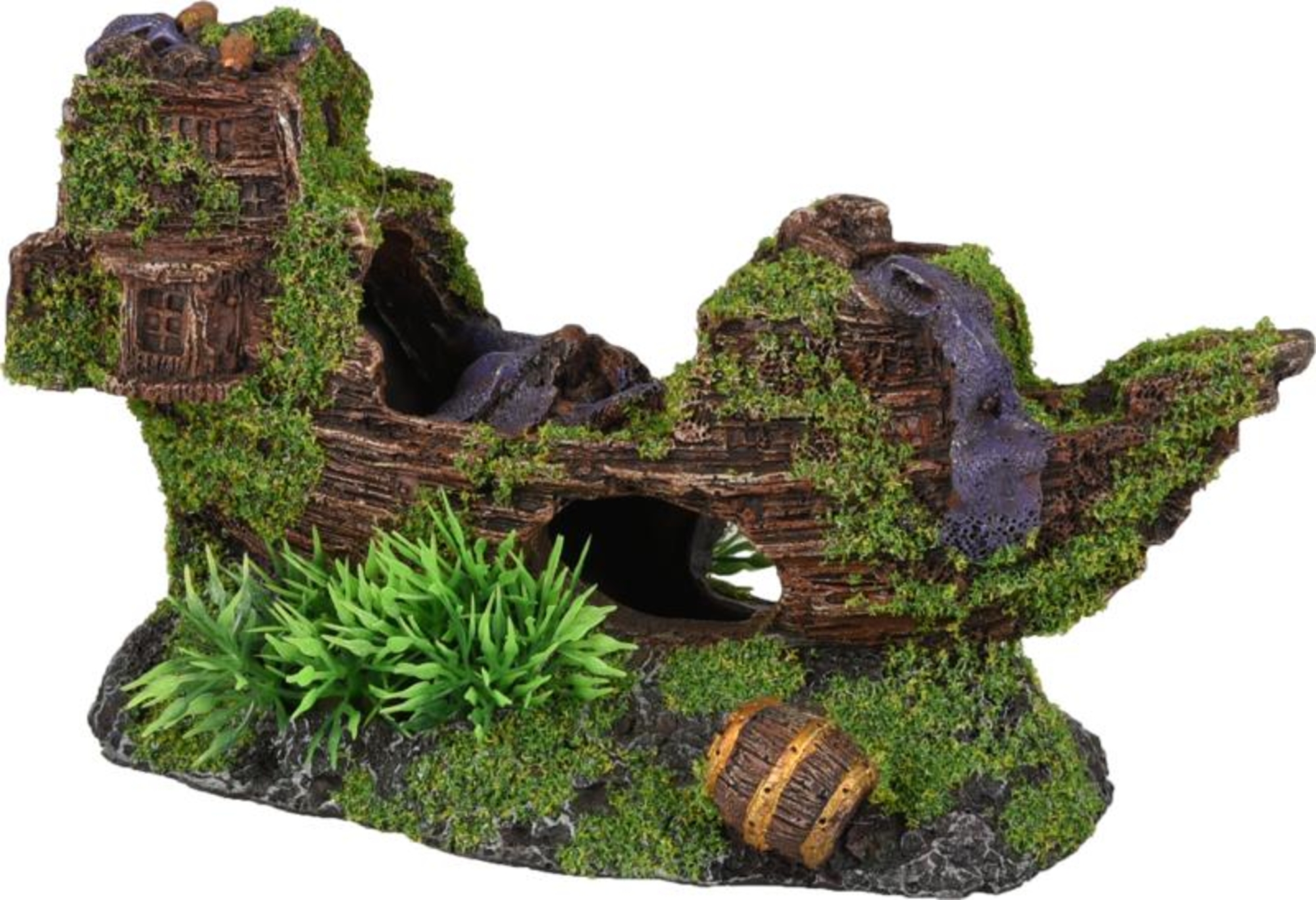 Flamingo Decoration Moza Brown Shipwreck