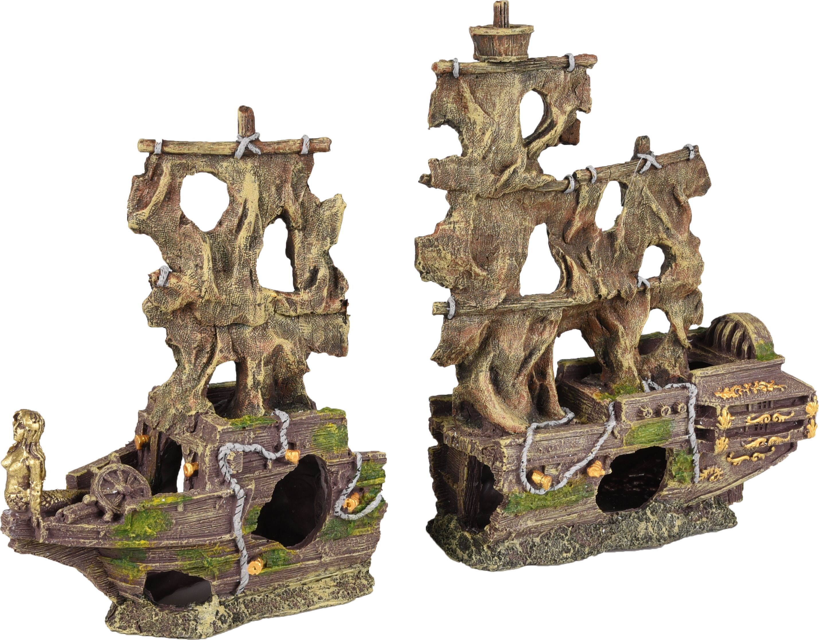 Flamingo Decoration Herald Green Shipwreck