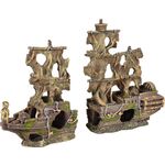 Decoration Herald Green Shipwreck