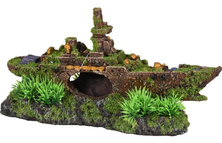 Flamingo Dekoration Moza Grün Unterseeboot