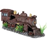 Decoratie Hektor Bruin Locomotief