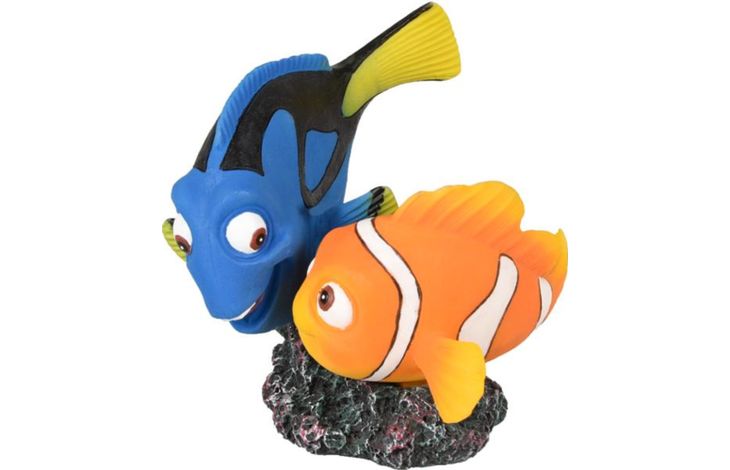 Flamingo Decoration Leto Blue Orange Fish