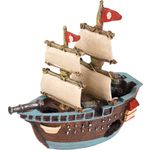 Decoration Ropa Brown Mix Pirate ship