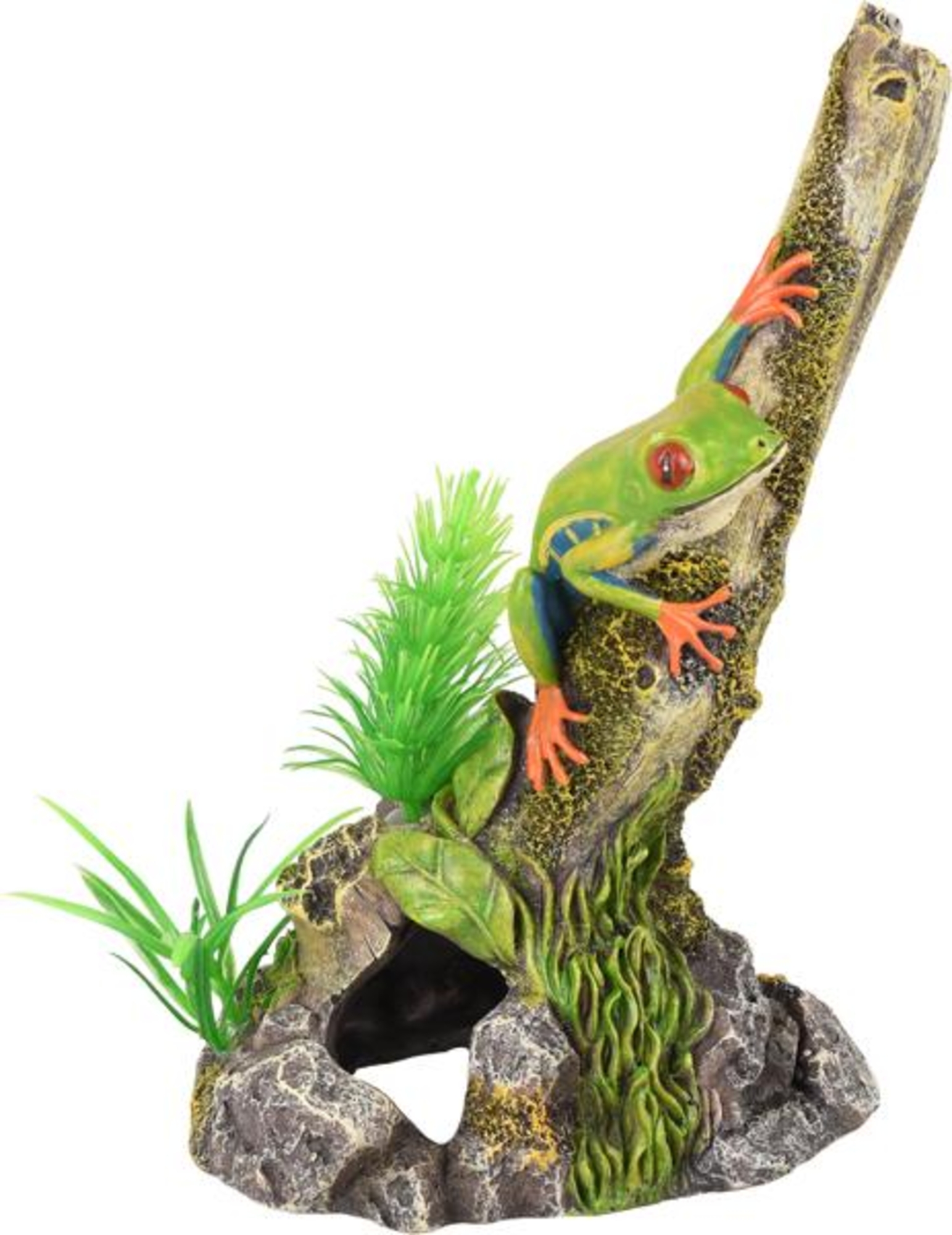 Flamingo Dekoration Leto Grau Frosch Ast