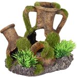 Decoration Kozma Brown Green Pitcher Plant