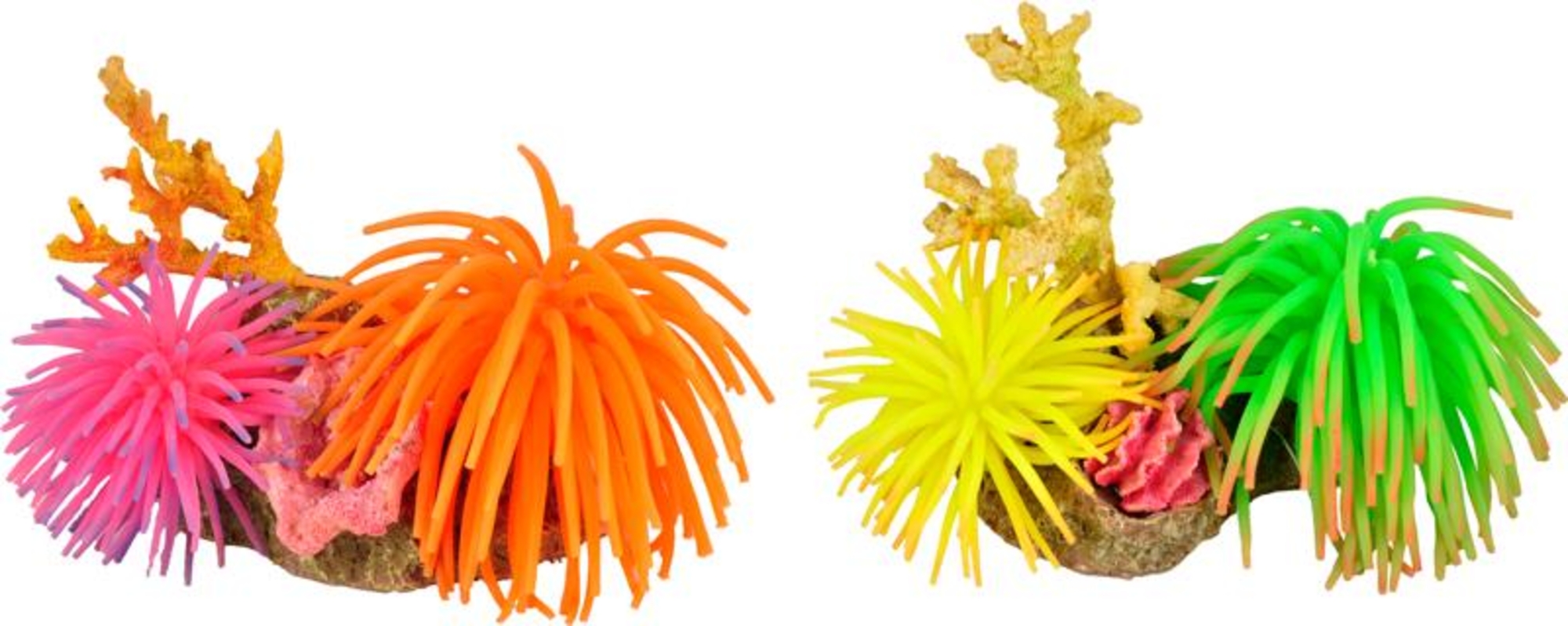 Flamingo Decoration Leo Multiple colours Anemone Rock