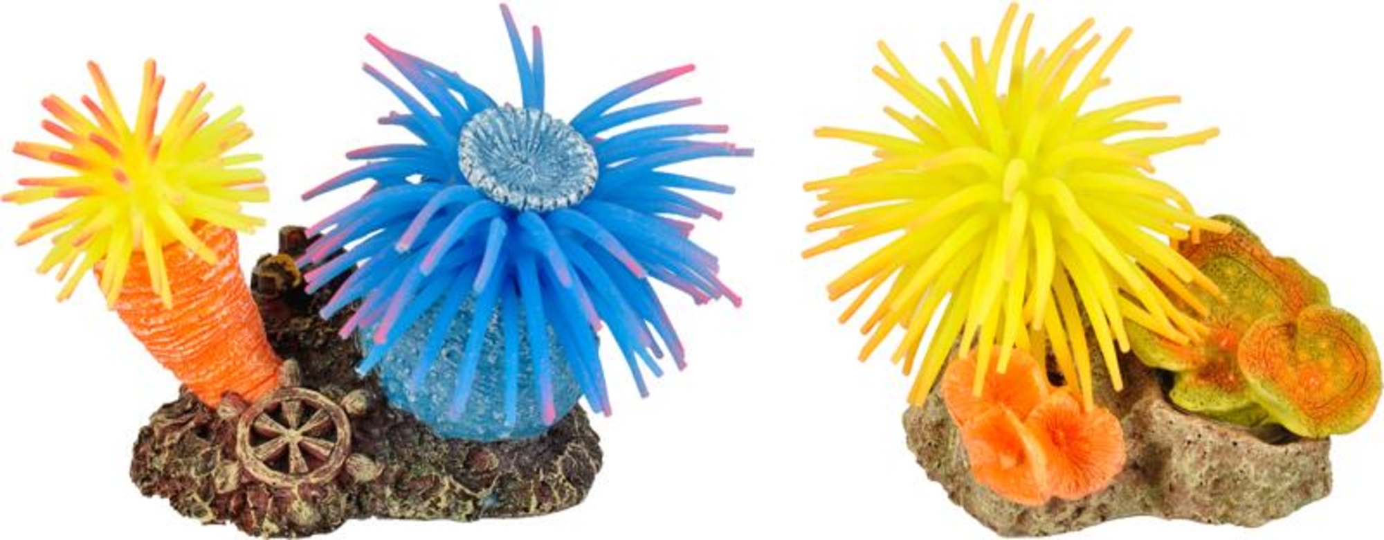 Flamingo Decoratie Leo Meerdere kleuren Anemoon Rots