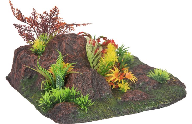 Flamingo Decoratie Radha Groen Rots Plant