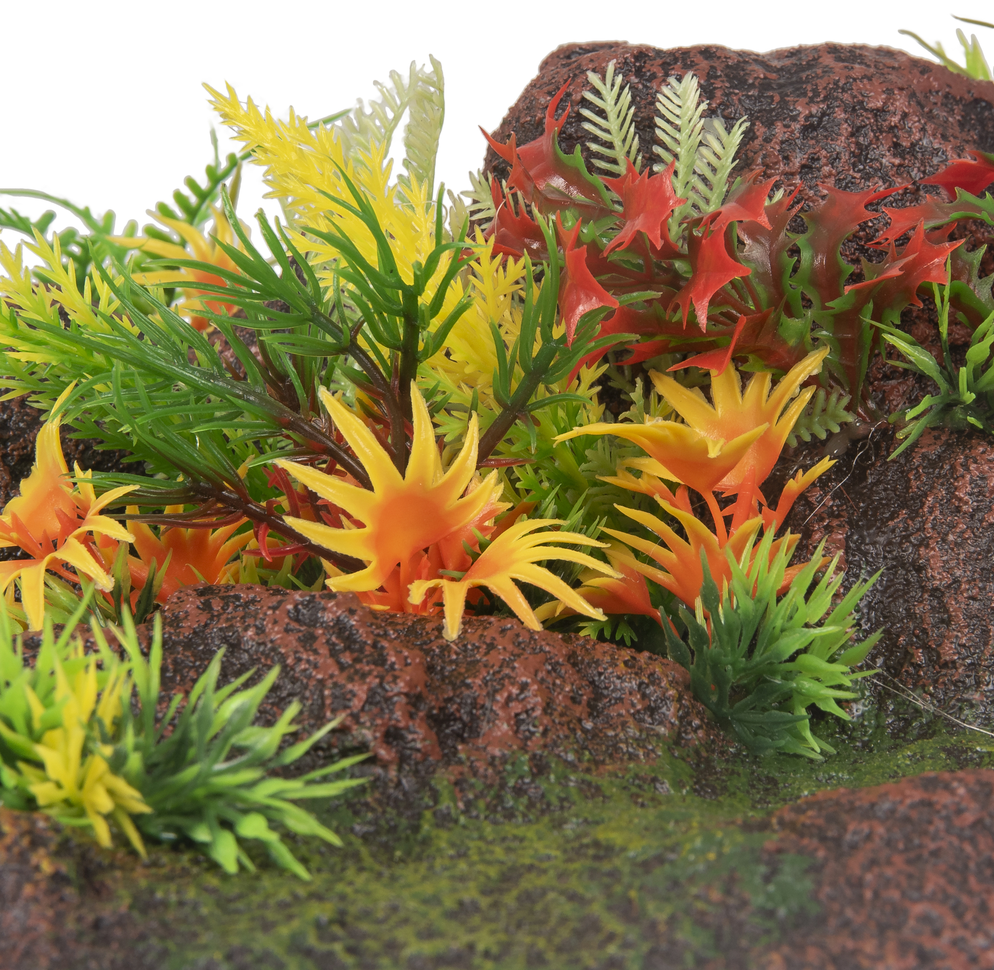 Flamingo Decoration Radha Green Rock Plant