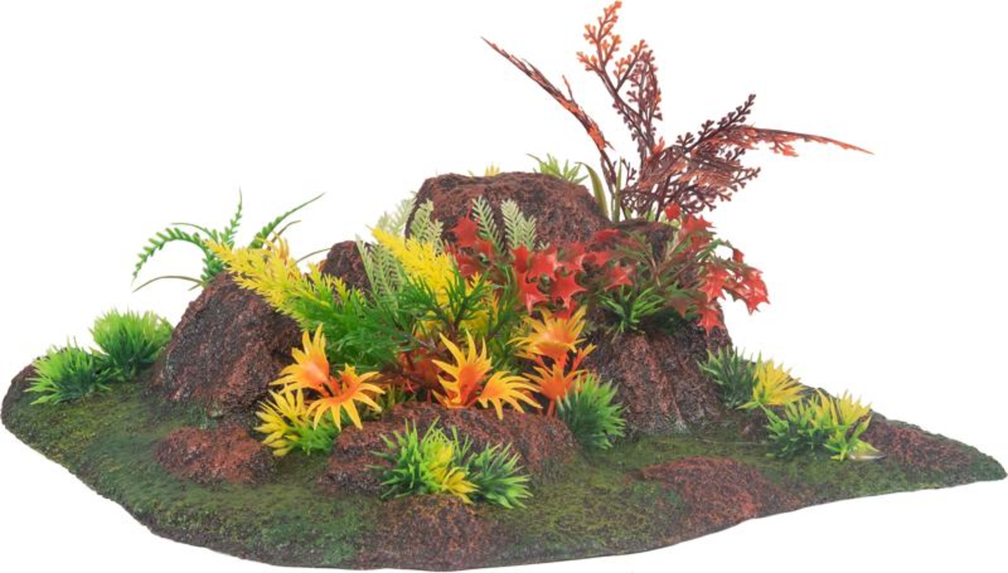 Flamingo Decoration Radha Green Rock Plant