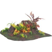 Flamingo Decoratie Radha Groen Rots Plant