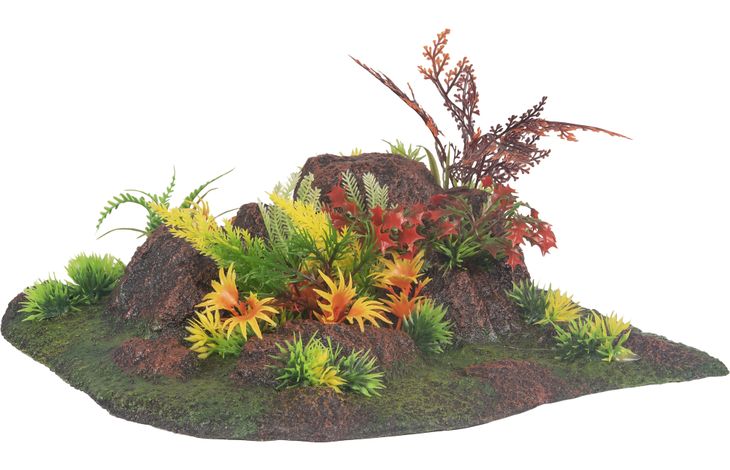 Flamingo Decoratie Radha Groen Rots Plant