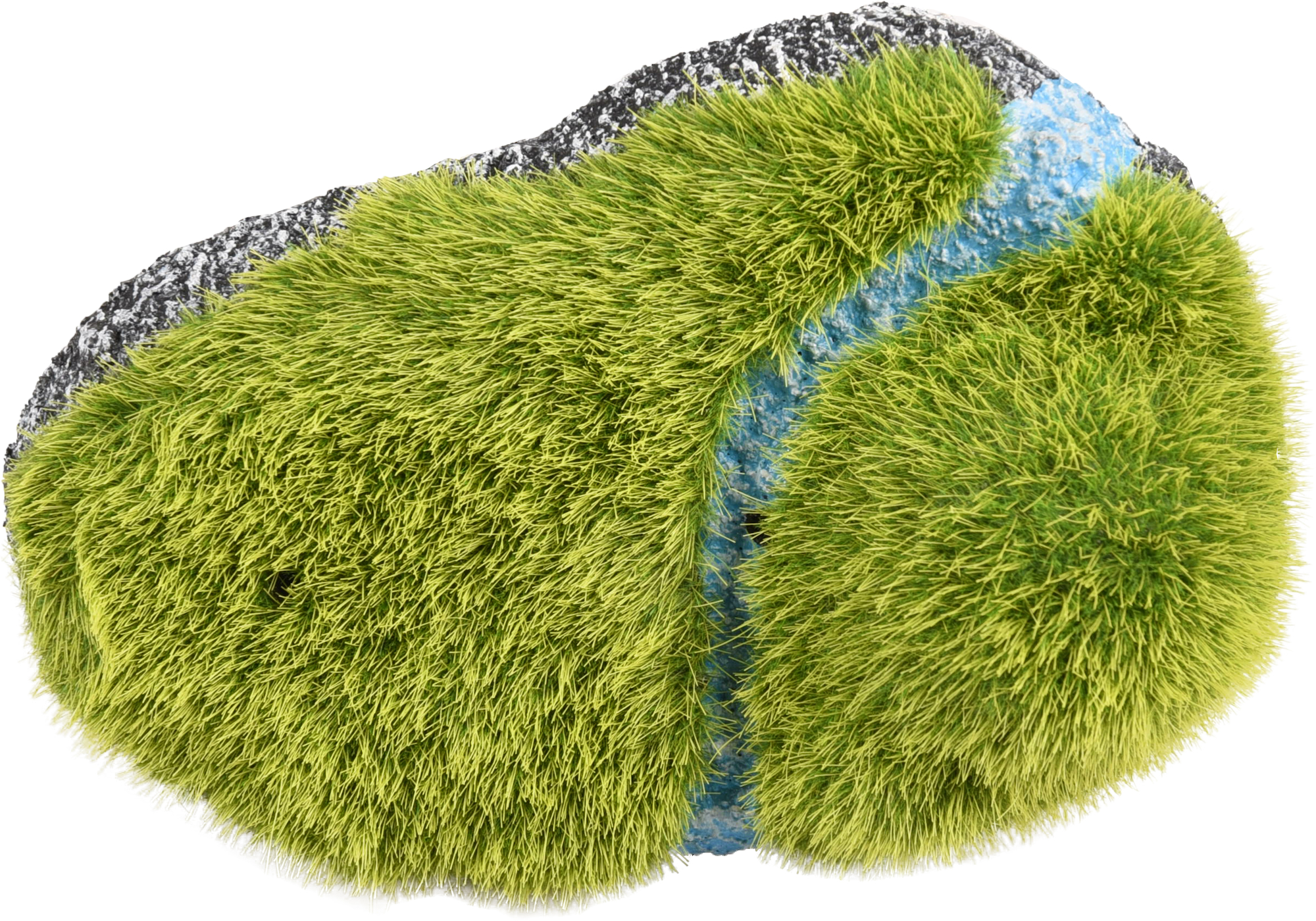 Flamingo Decoration Krag Grey Rock Moss