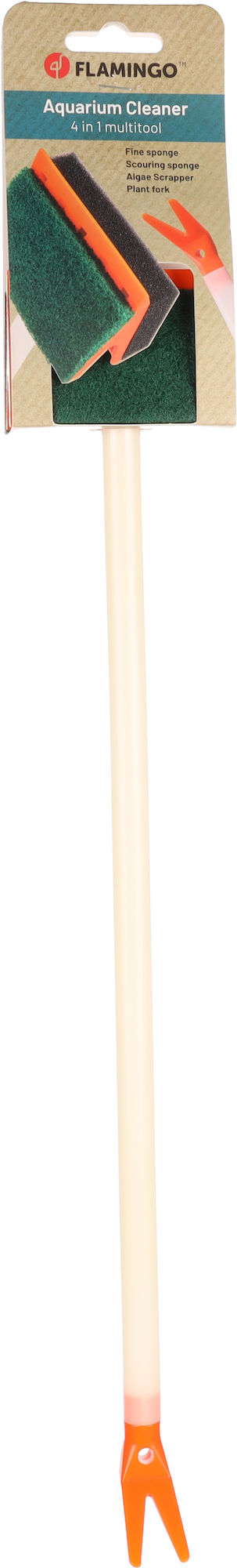 Flamingo Cleaning brush Bob for aquarium White