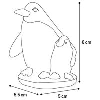 Flamingo Decoration Frankie Black Penguin