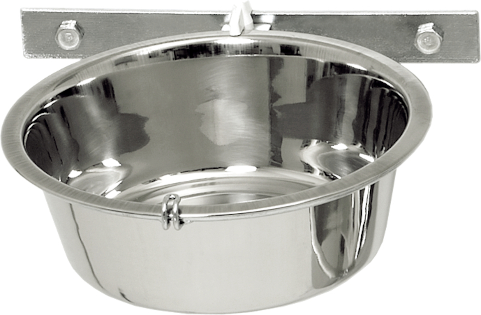 Flamingo Wall and bench holder Single Bryan Silver