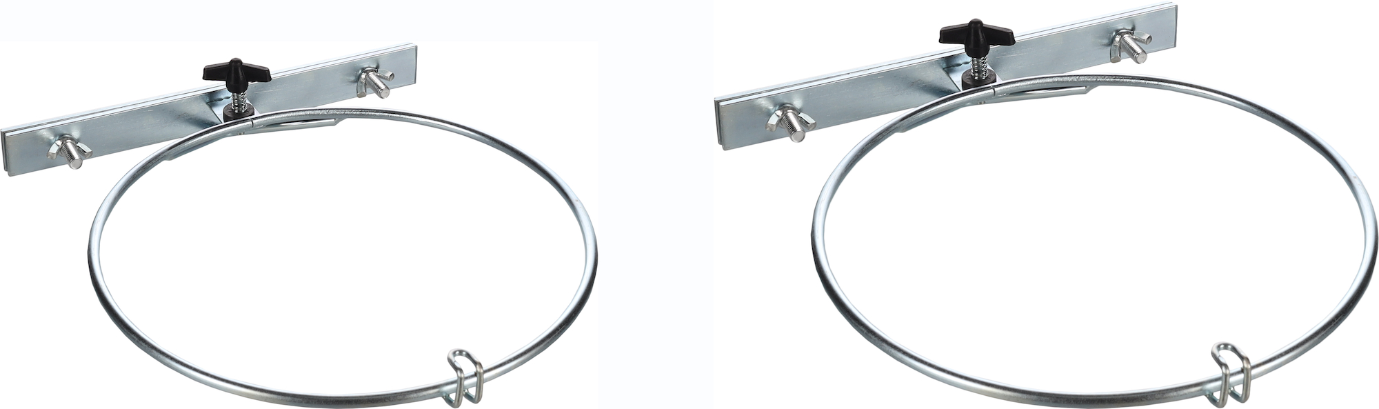 Flamingo Wall and bench holder Single Bryan Silver