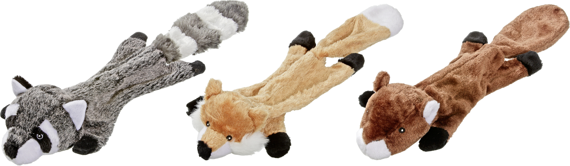 Flamingo Speelgoed Calafate Vos & Bever & Wasbeer Meerdere kleuren