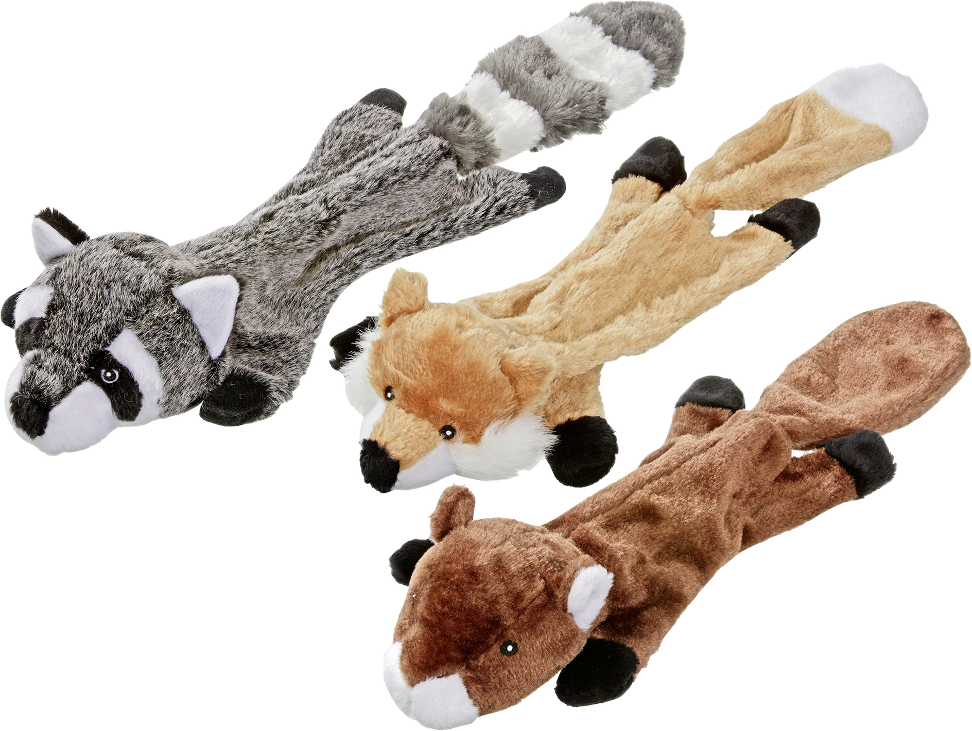 Flamingo Speelgoed Calafate Vos & Bever & Wasbeer Meerdere kleuren